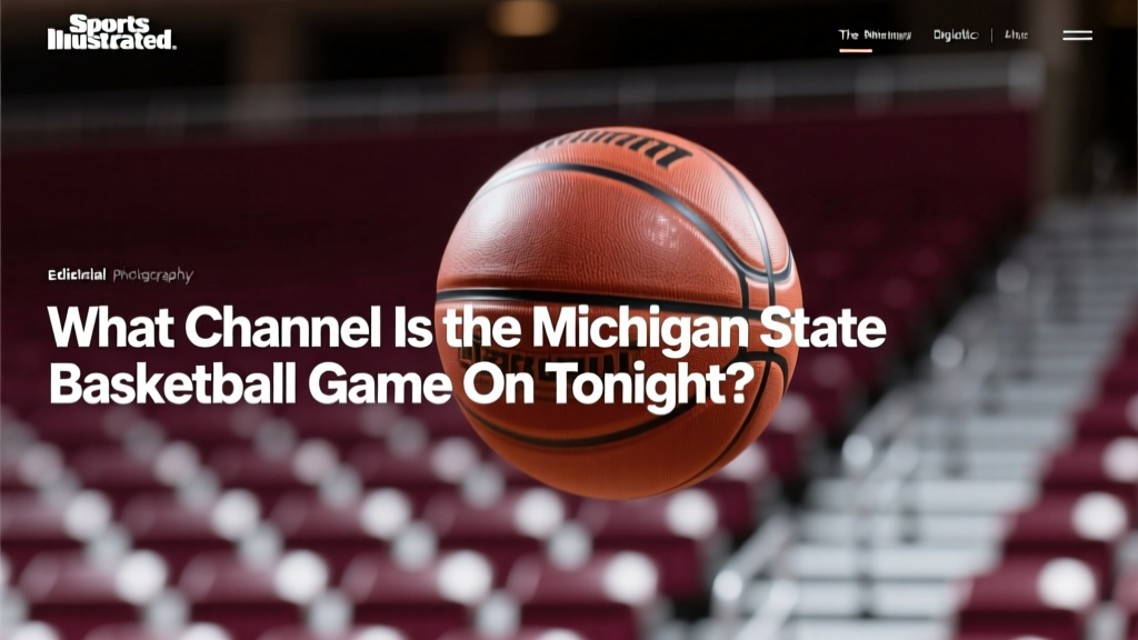 What Channel Is the Michigan State Basketball Game On Tonight?