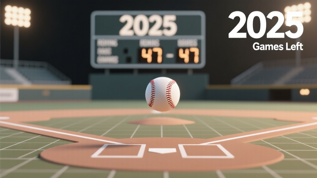 How Many Games Left in Baseball 2025? Current Count
