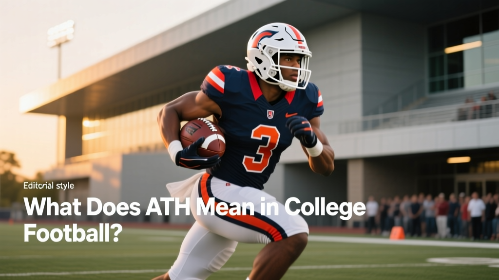What Does ATH Mean in College Football?