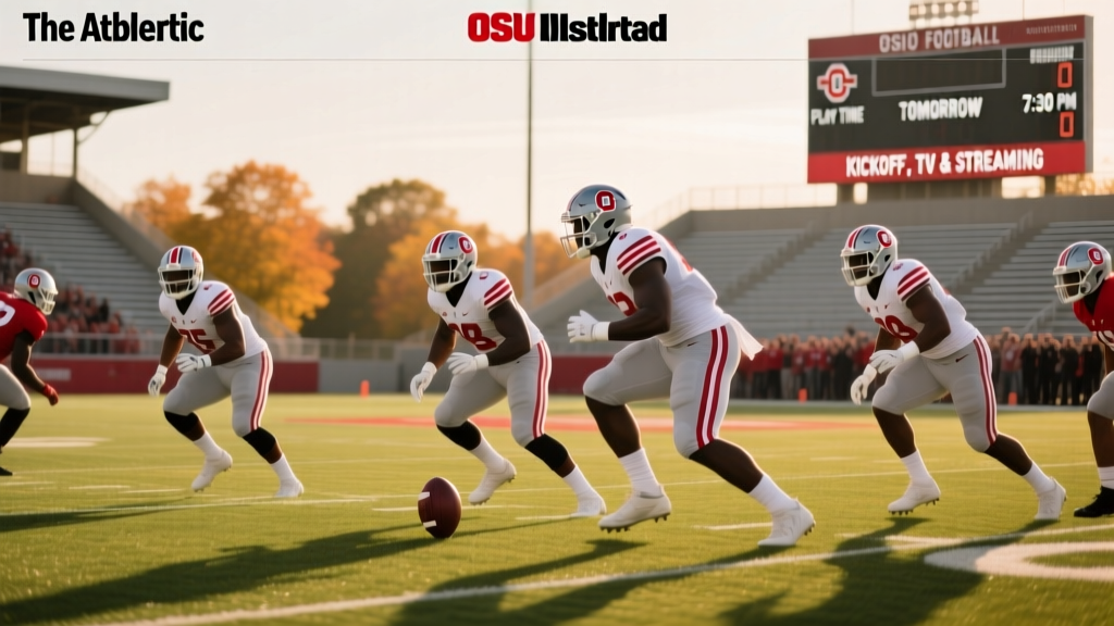 OSU Football Play Time Tomorrow: Kickoff, TV & Streaming
