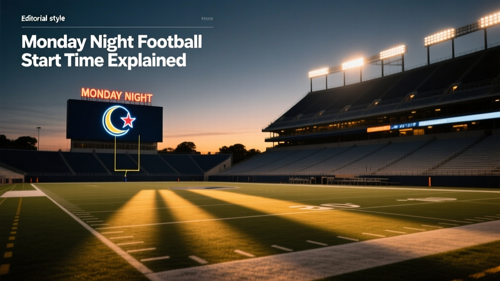 Monday Night Football Start Time Explained