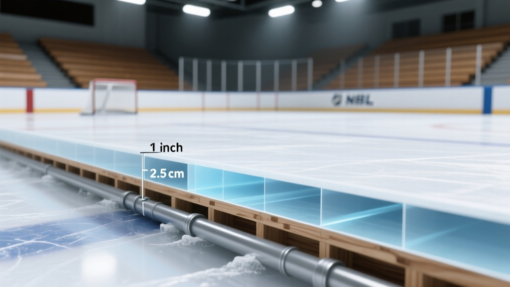 How Thick Is an Ice Hockey Rink?