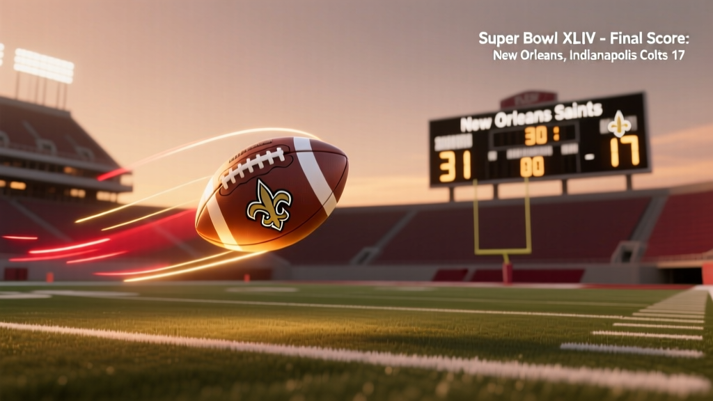 Who Won Super Bowl 44? Final Score and Key Facts