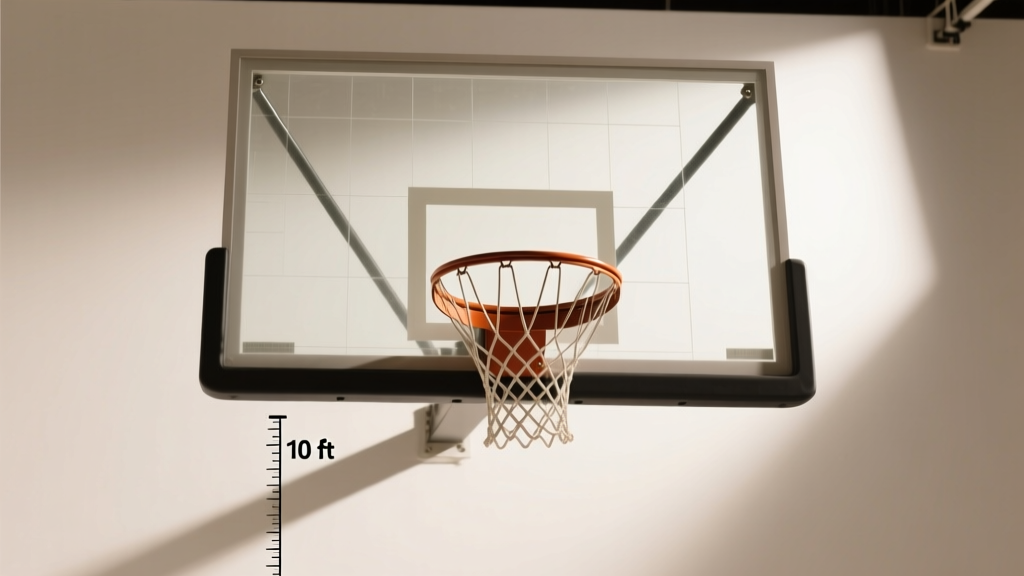 Regulation Basketball Hoop Height: 10 Feet Explained