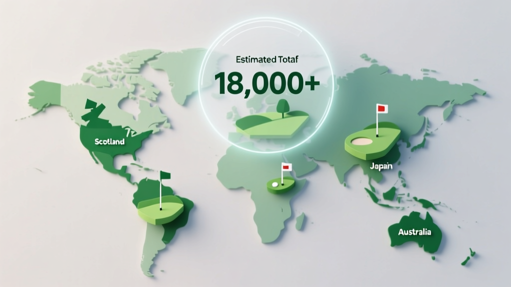 How Many Golf Courses Are There in the World?