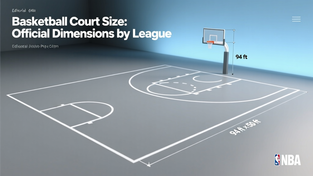 Basketball Court Size: Official Dimensions by League