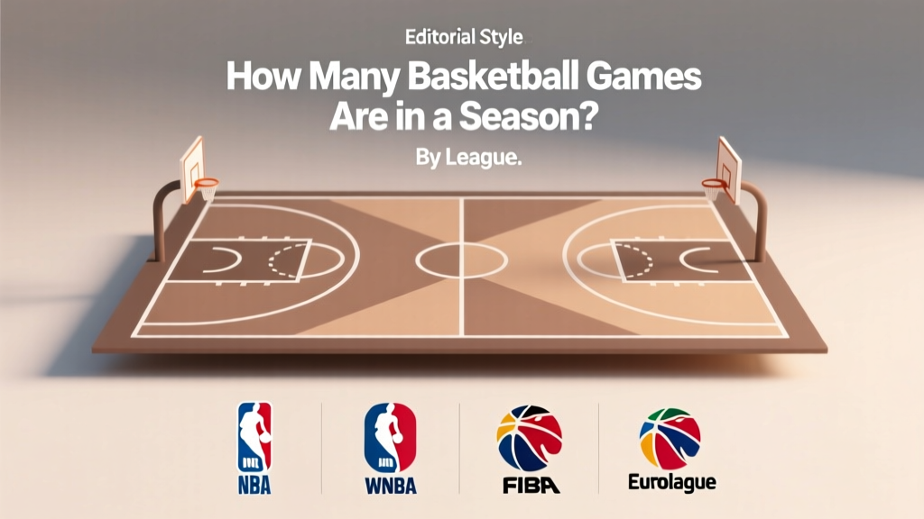 How Many Basketball Games Are in a Season? By League