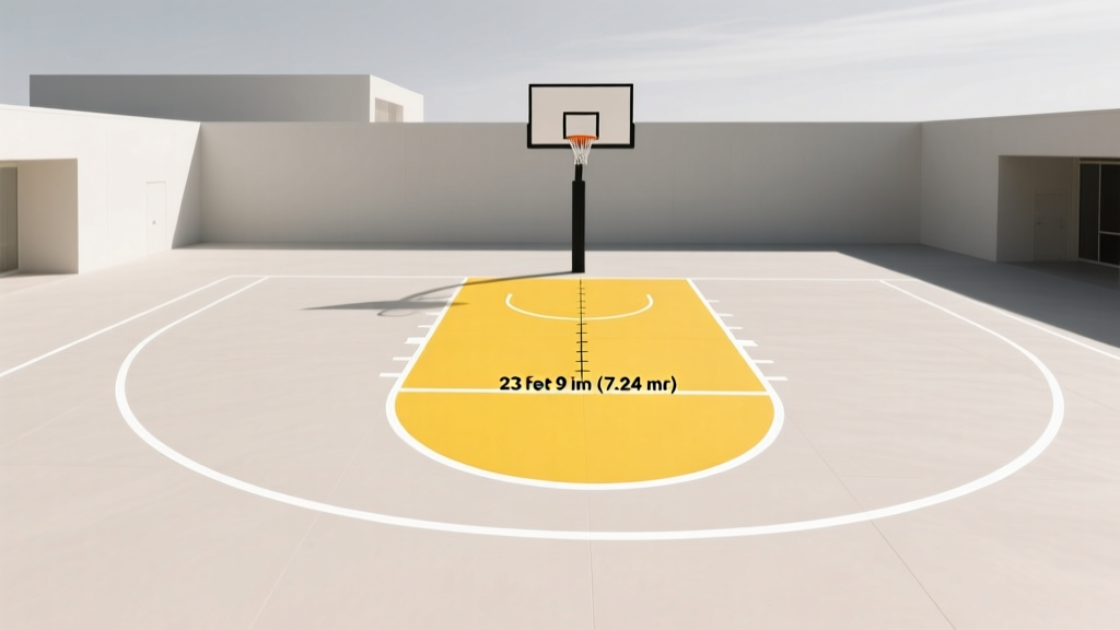 How Far Is the 3-Point Line in Basketball?