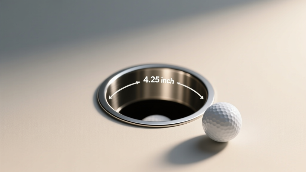 How Wide Is a Golf Hole? Official Size Explained