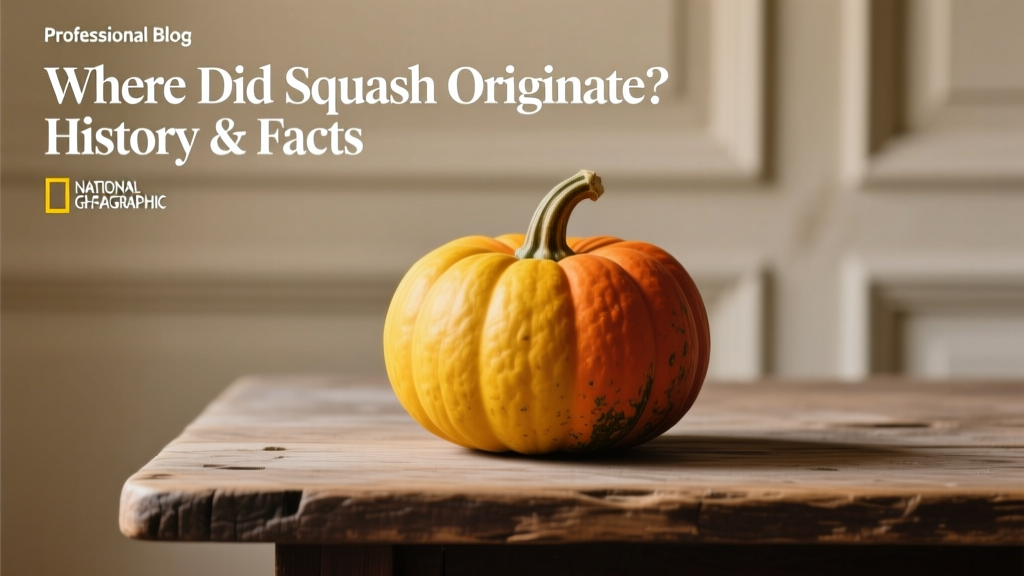 Where Did Squash Originate? History & Facts