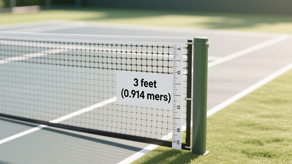 How High Is a Tennis Net? Official Height Explained