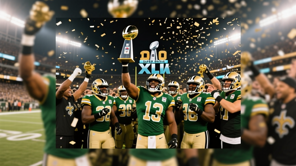 What Year Did New Orleans Saints Win Super Bowl?
