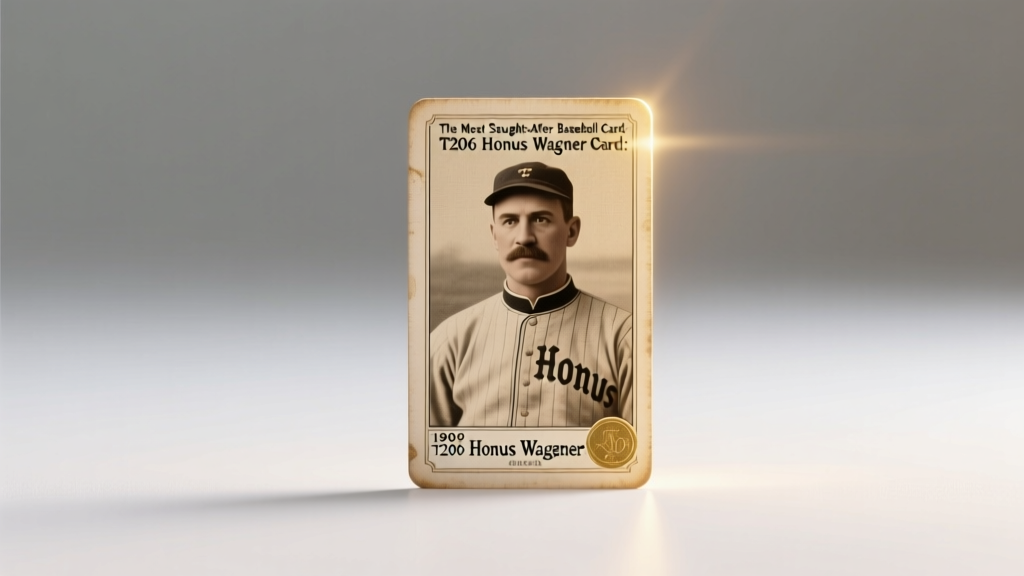 Most Sought-After Baseball Card: T206 Honus Wagner