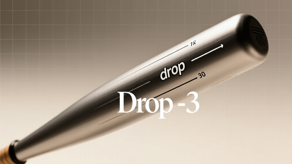 What Does Drop Mean on a Baseball Bat? Explained