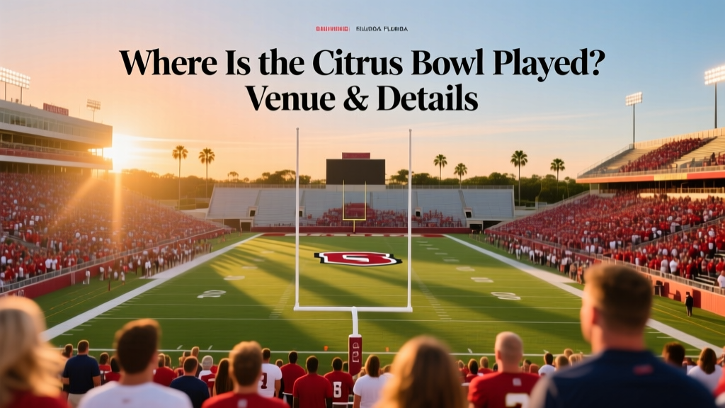 Where Is the Citrus Bowl Played? Venue & Details