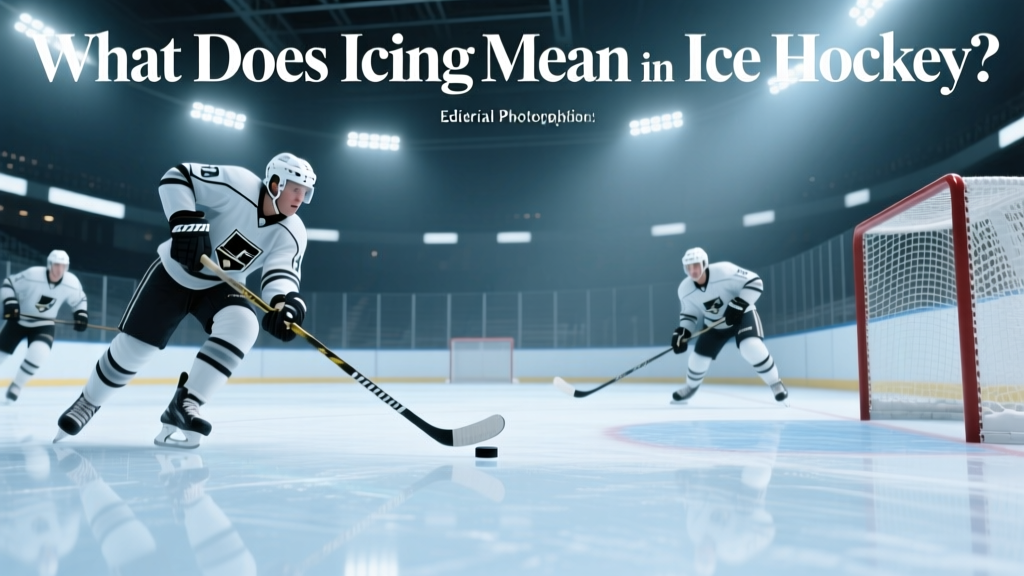 What Does Icing Mean in Ice Hockey?