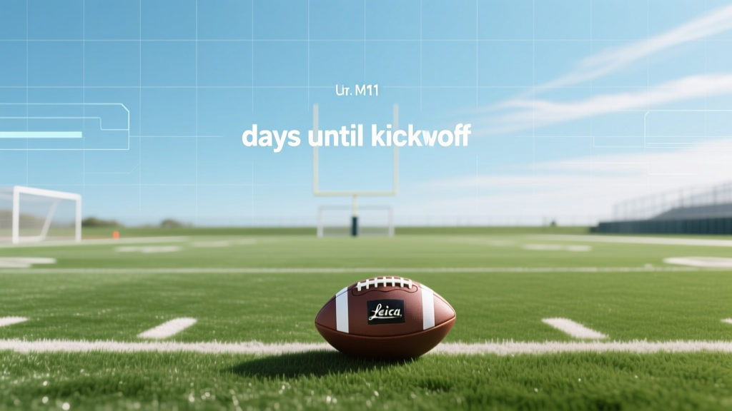 How Many Days Until Football Season Starts?