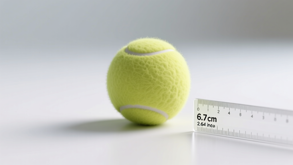 What Size Is a Tennis Ball? Official Dimensions Explained