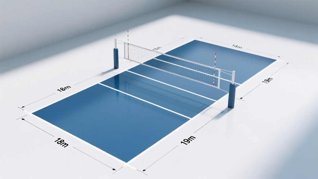 Volleyball Court Size: Official Dimensions 2025