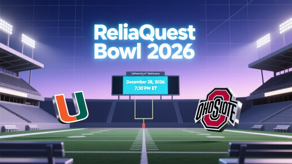 When Is the ReliaQuest Bowl 2026? Date, Time, Teams