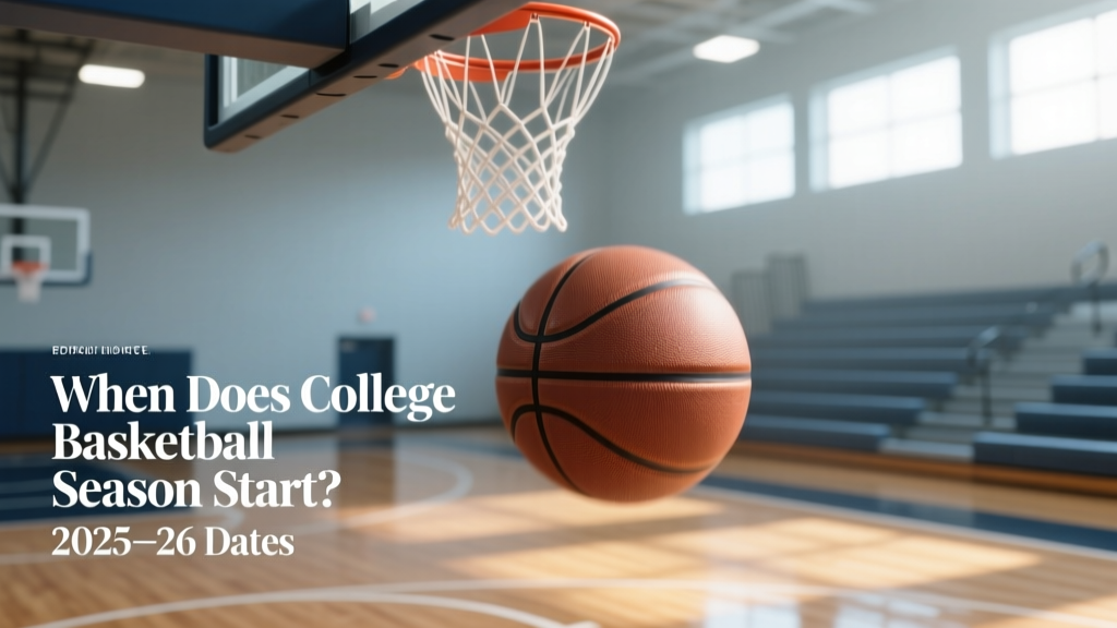 When Does College Basketball Season Start? 2025-26 Dates