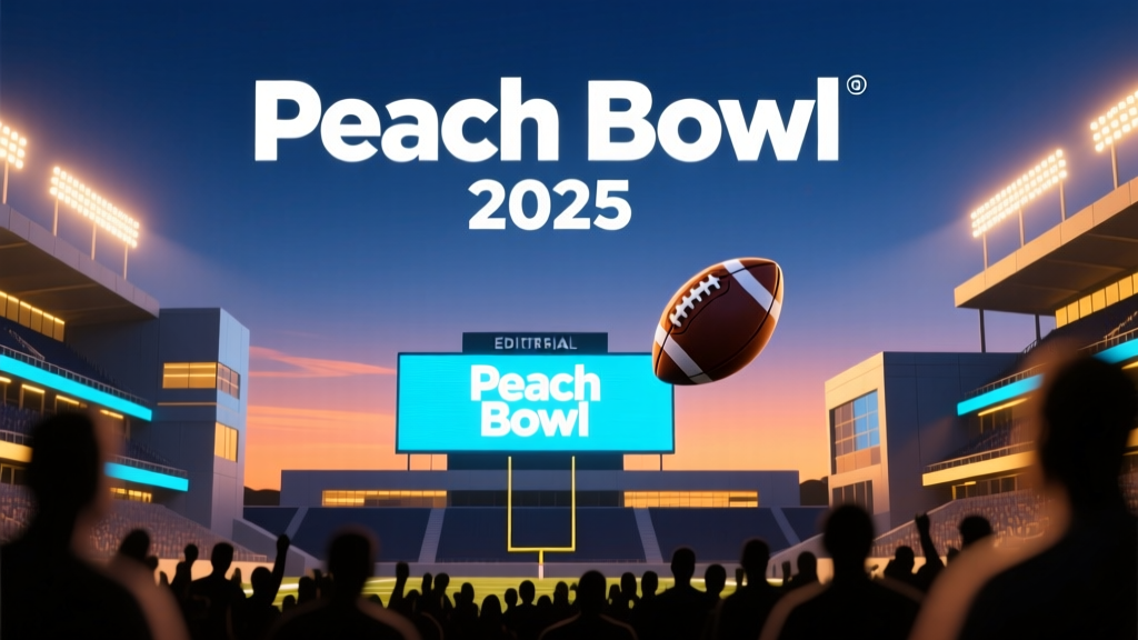 Where to Watch Peach Bowl 2025 Live on TV & Stream