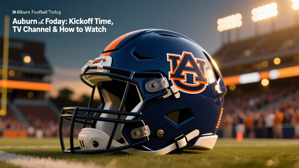 Auburn Football Today: Kickoff Time, TV Channel & How to Watch