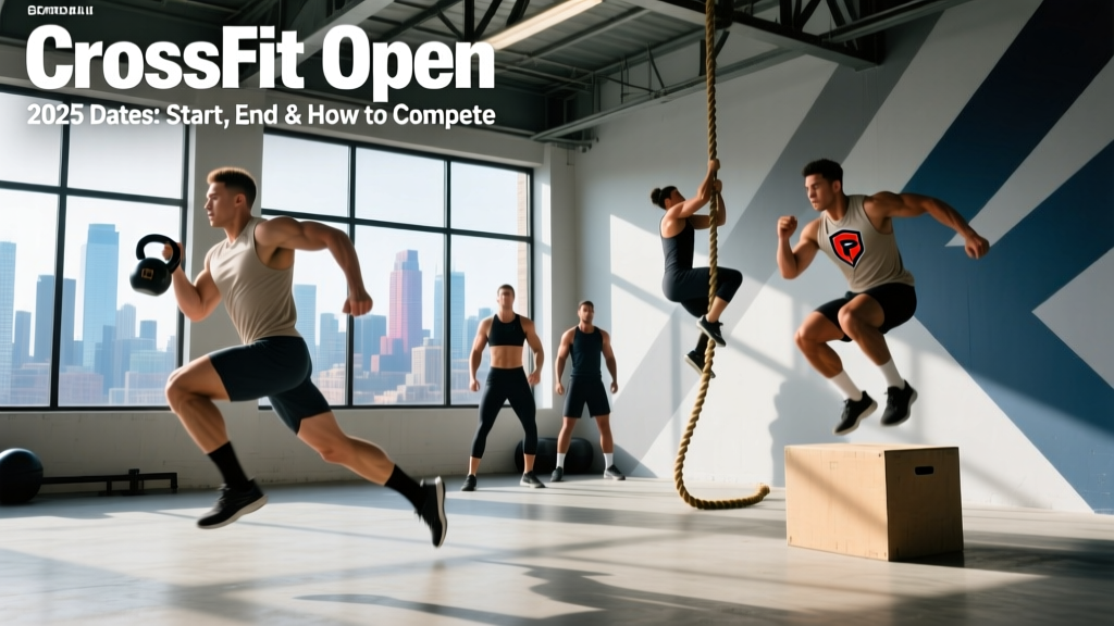 CrossFit Open 2025 Dates: Start, End & How to Compete