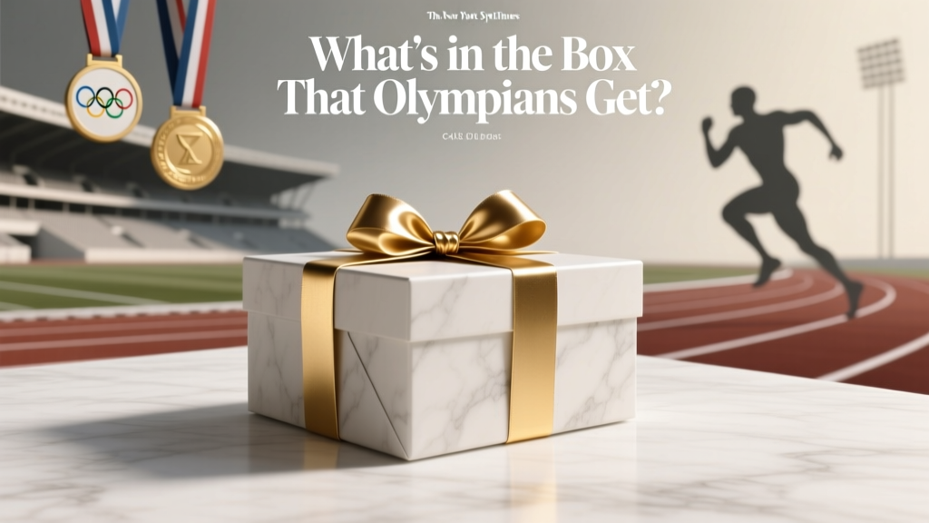 What's in the Box That Olympians Get?