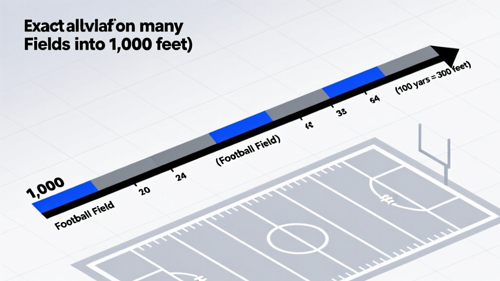 How Many Football Fields Is 1,000 Feet? Exact Calculation