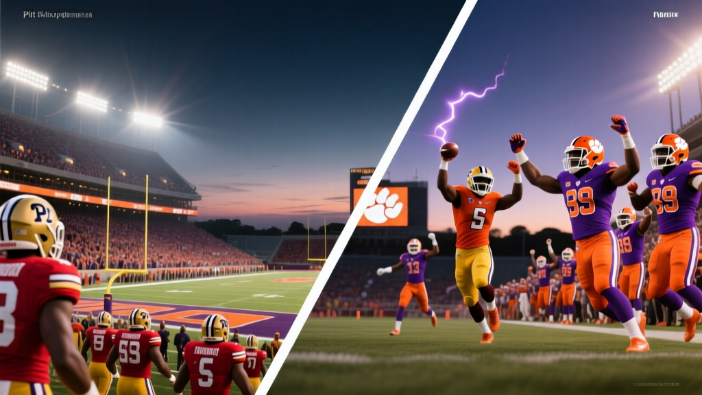 Where to Watch Pitt vs Clemson Football 2025