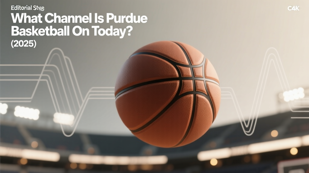 What Channel Is Purdue Basketball On Today? (2025)