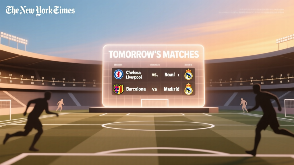 What Football Teams Play Tomorrow? Full Schedule & Key Matches