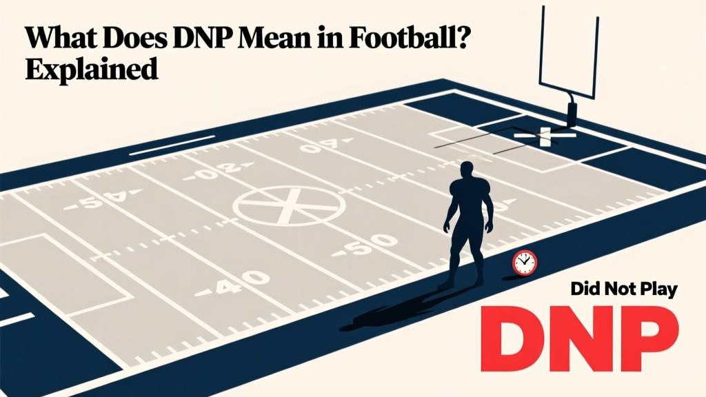 What Does DNP Mean in Football? Explained