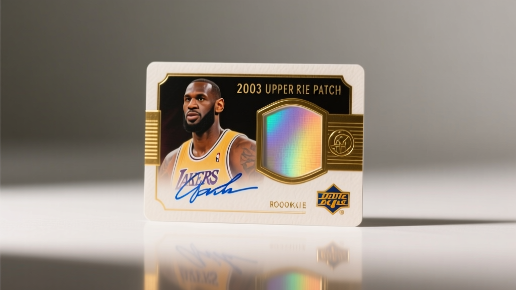 Rarest Basketball Card: LeBron's $5.2M Rookie Patch
