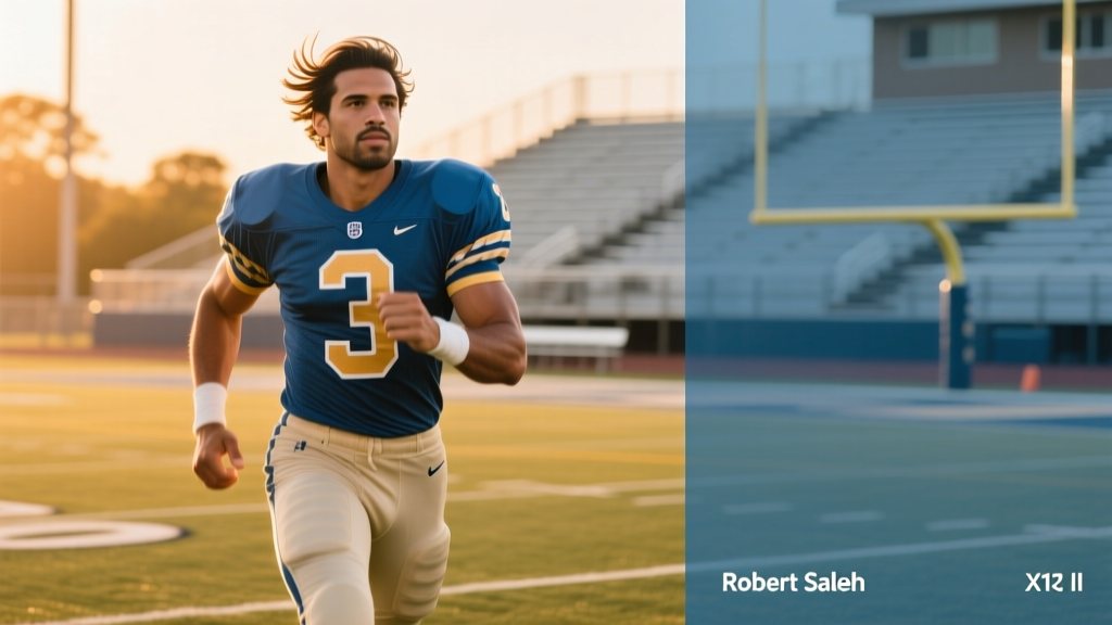 Did Robert Saleh Play Football? Yes, in College
