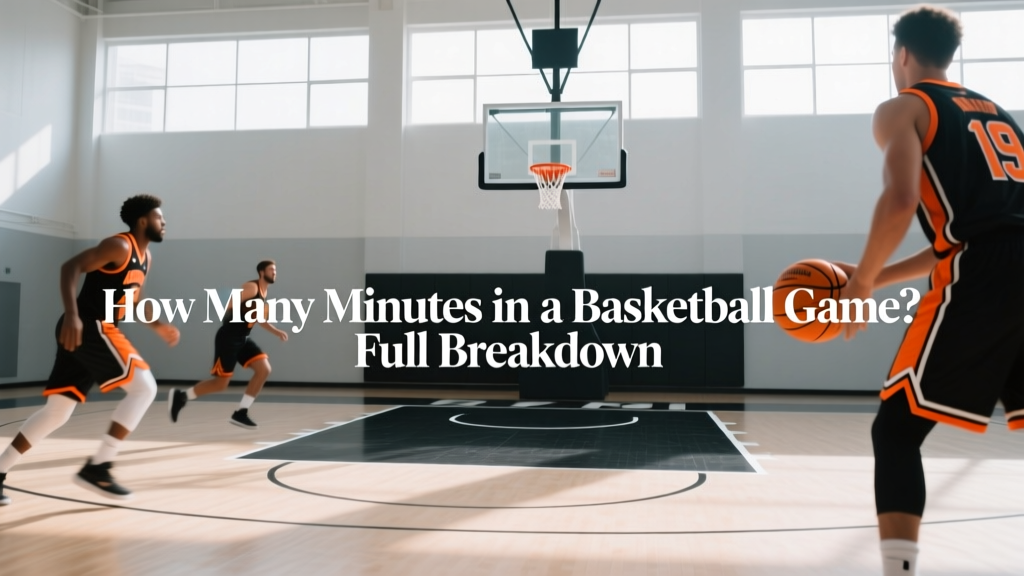 How Many Minutes in a Basketball Game? Full Breakdown