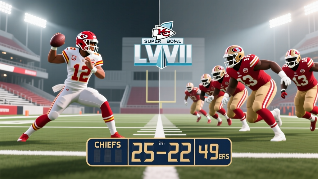 Super Bowl LVIII Final Score: Chiefs 25-22 49ers
