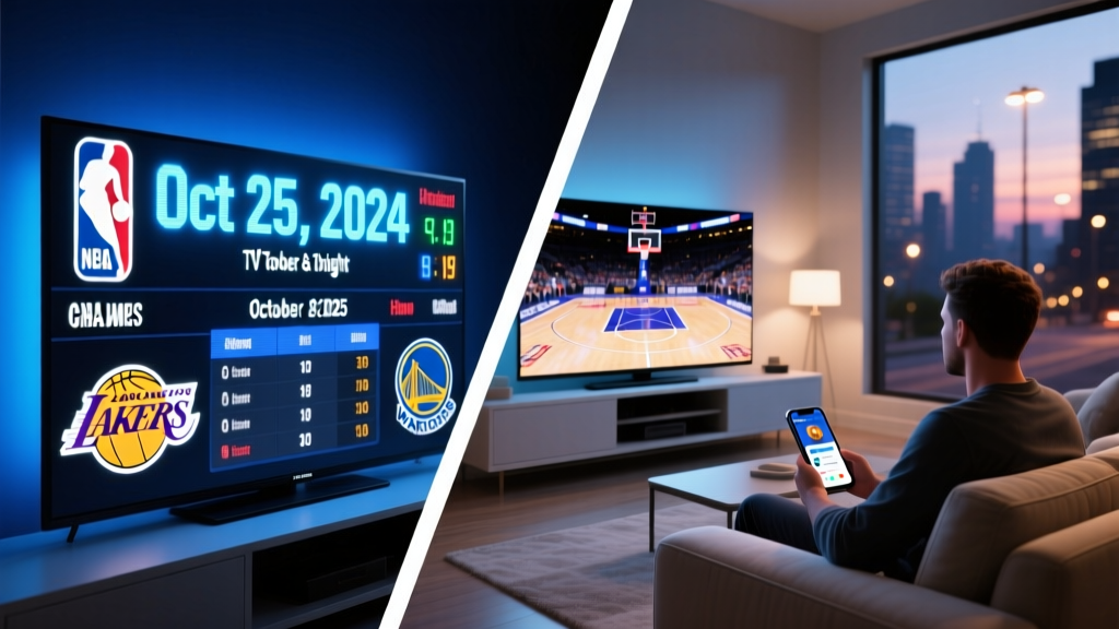 NBA Games on TV Tonight: Oct 25, 2025 Schedule & How to Watch