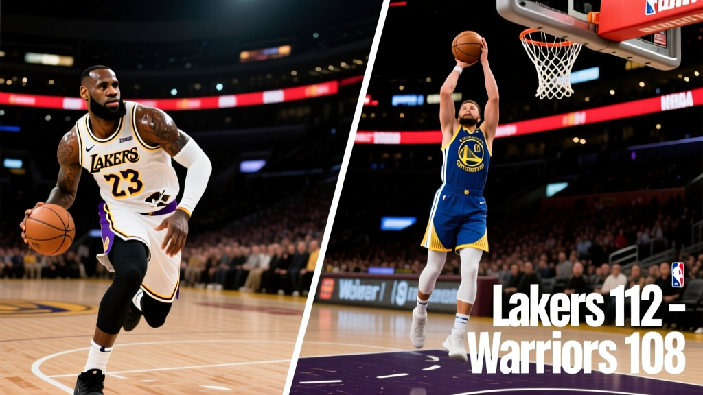 Lakers Beat Warriors 112-108: Who Won Last Night's NBA Game