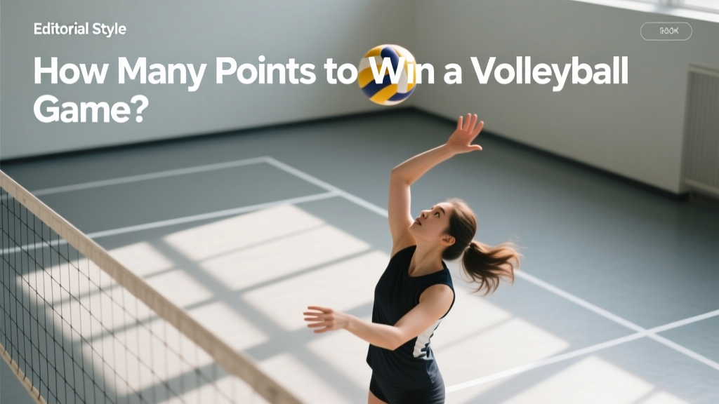How Many Points to Win a Volleyball Game?