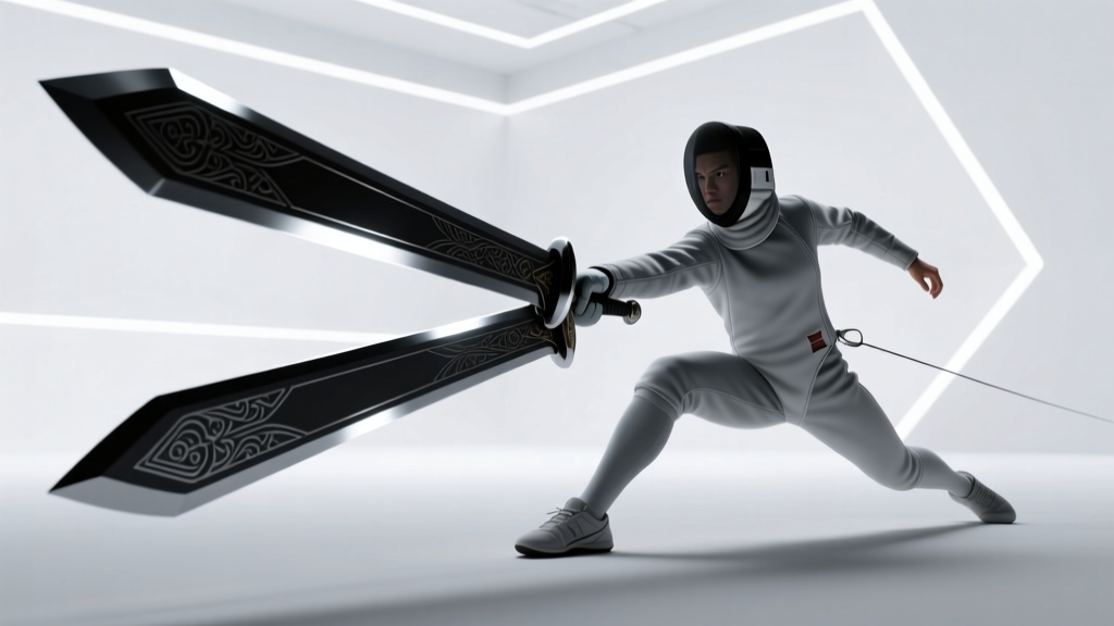 Sports Like Fencing with Bigger Weapons Explored
