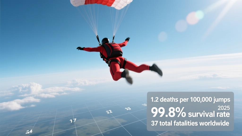 Skydiving Deaths Per Year: Real Risk & Statistics (2025)