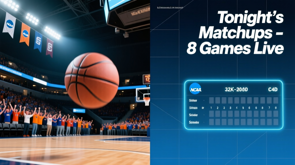 Who Plays Tonight in NCAA Basketball? Schedule & Matchups