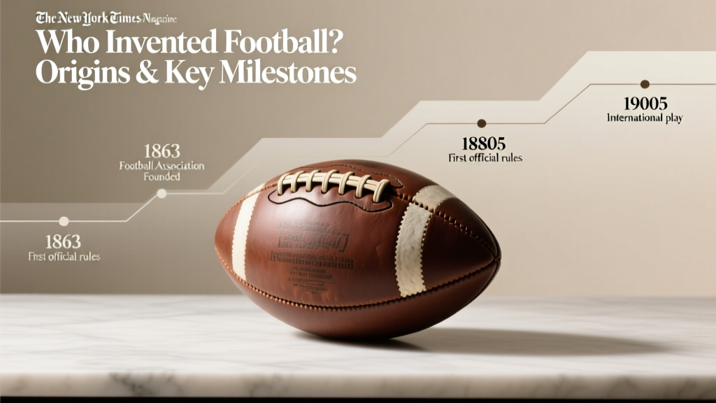 Who Invented Football? Origins & Key Milestones