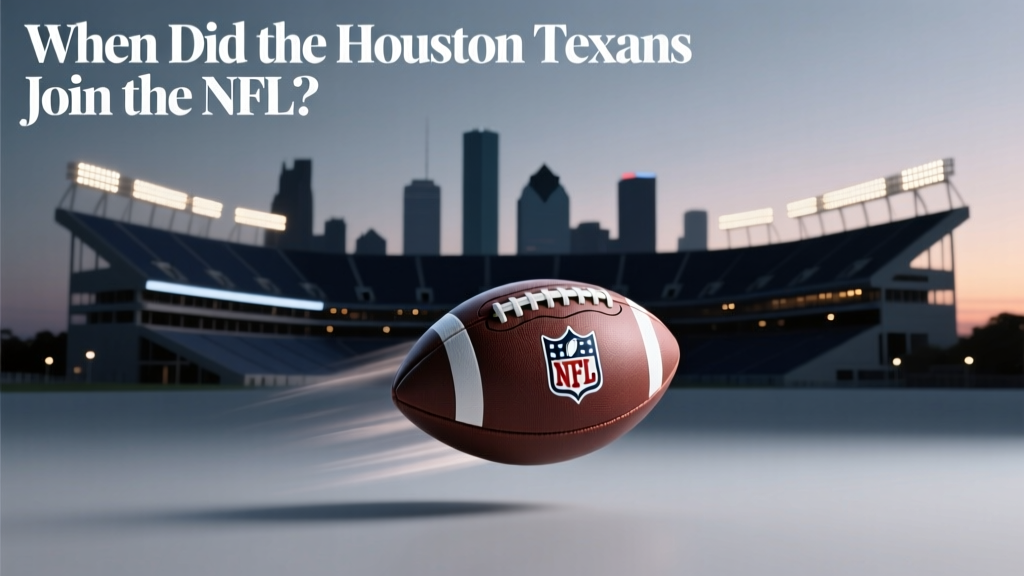 When Did the Houston Texans Join the NFL?