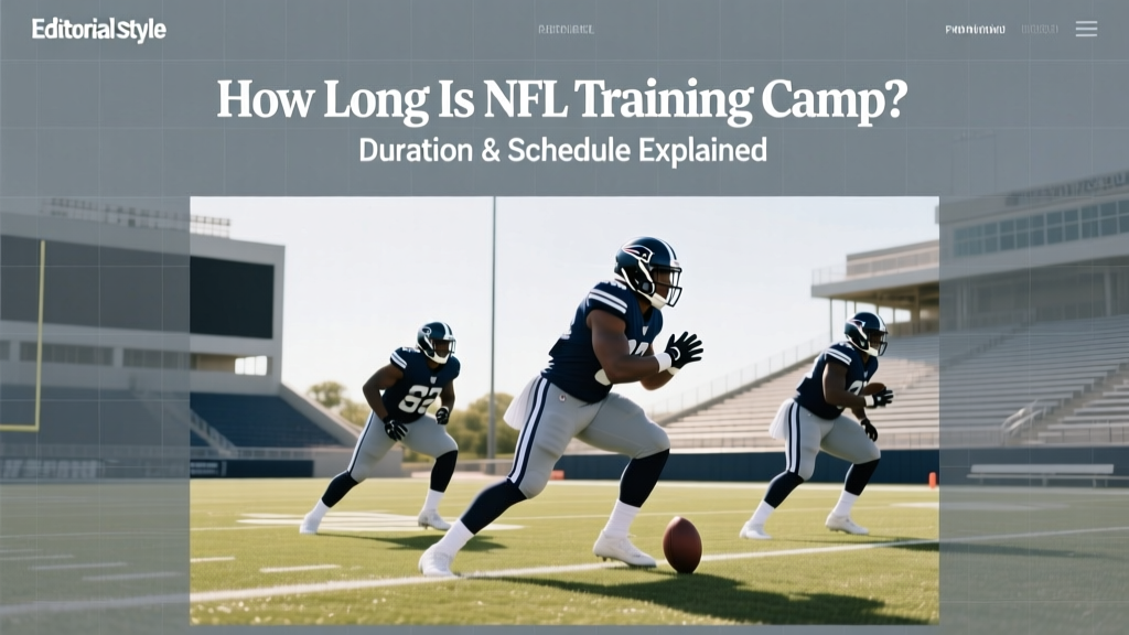 How Long Is NFL Training Camp? Duration & Schedule Explained