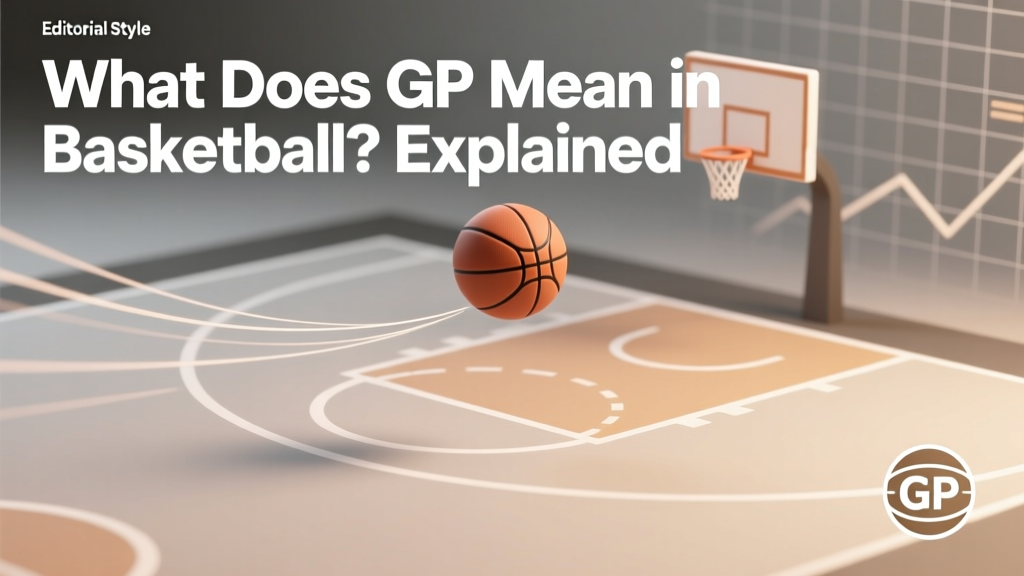 What Does GP Mean in Basketball? Explained