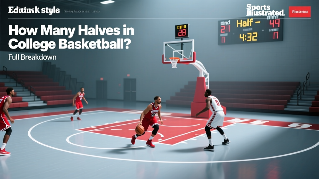 How Many Halves in College Basketball? Full Breakdown