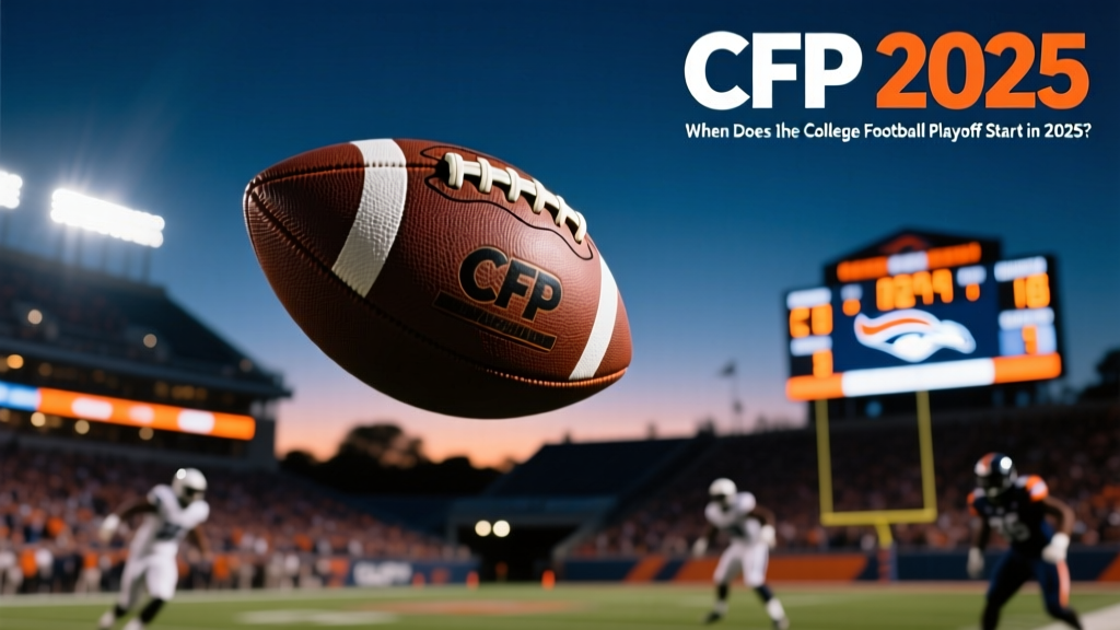 When Does the College Football Playoff Start in 2025?